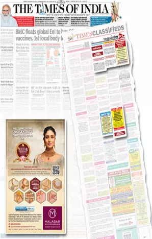 Avadh Times tearsheet proof